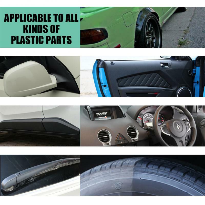 السيارات البلاستيك وكيل تجديد الطلب والديكور الداخلي الغبار والزجاج البلاستيك يتلاشى إصلاح