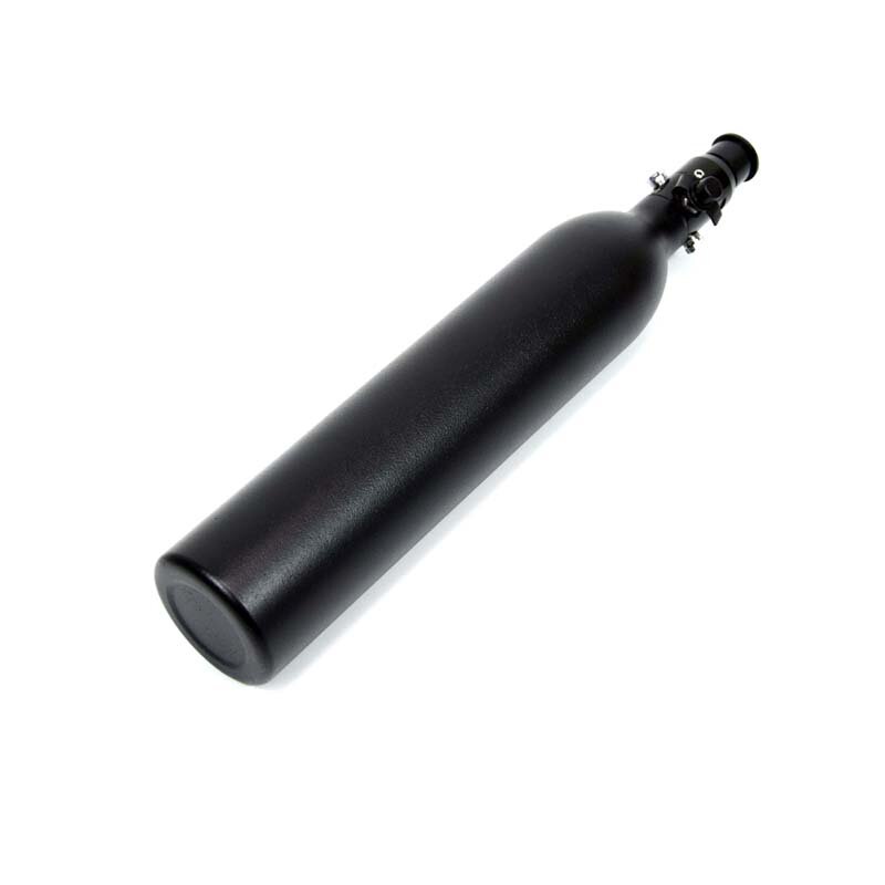 Nuovo PCP Paintball cilindro serbatoio ad alta pressione 0.5L serbatoio aria bottiglia da caccia 3000psi/200BAR M18 * 1.5 filetto nero