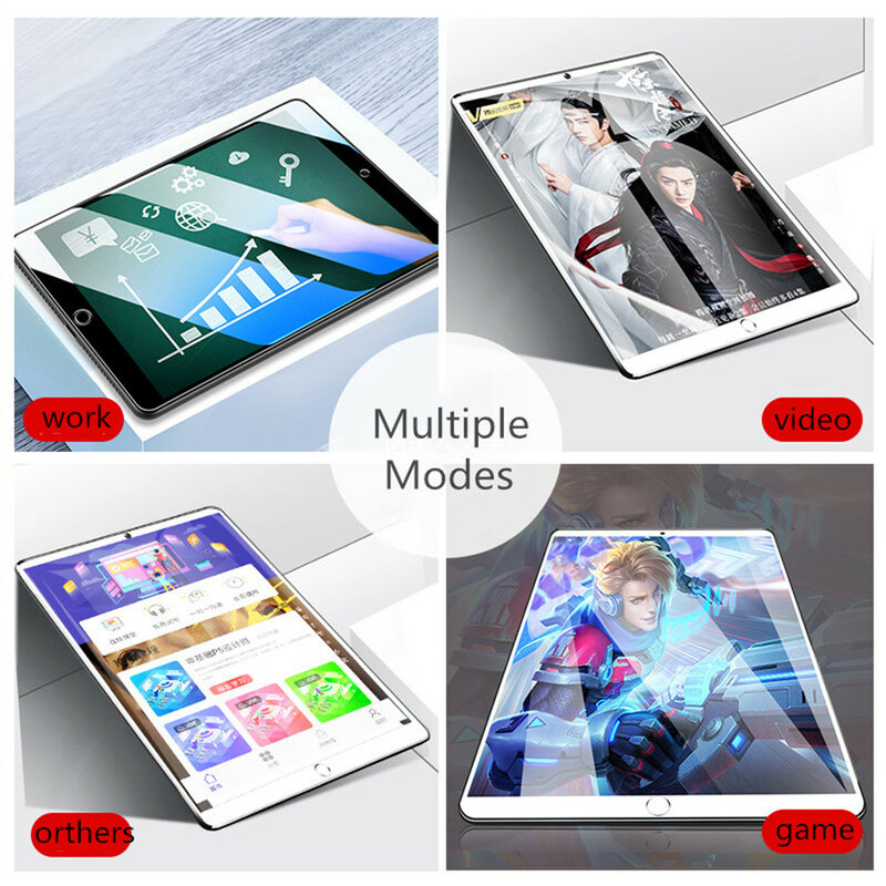 MatePad Pro-tableta de 10,1 pulgadas, tablet de 6GB RAM 128GB ROM, Android, red 4G, 10 núcleos, PC, teléfono