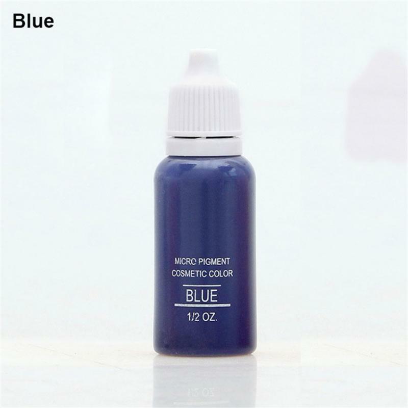 23 farbe Permanent Make-Up Augenbrauen 15 ml Tinten Lippen Augenbraue Auge Tattoo Inks Pigment Microblading Linie Tattoo Farbe TSLM1