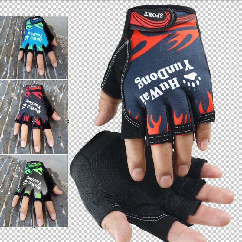 2021 New Unisex Gloves Driving Thinness Sport Exercise Training Half Gloves For Cycling Running Gloves Windproof Outdoor Sports