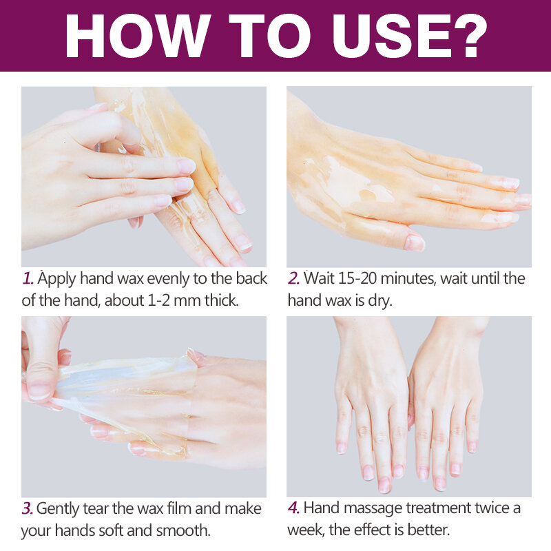 RtopR Mango Hand Mask Whitening Moisturizing Repair Exfoliating Calluses Hand Wax การถ่ายทำ Anti-Aging ครีม50G TSLM1