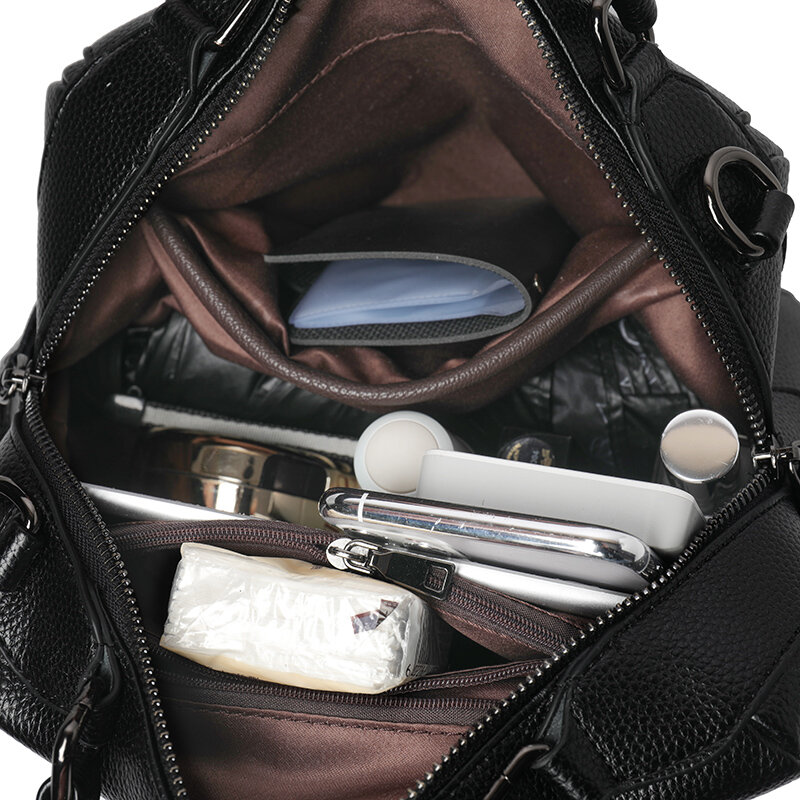 Простые ретро сумки с ручками для женщин 2021, Однотонный женский клатч через плечо, сумки на плечо из искусственной кожи, Sac A Main