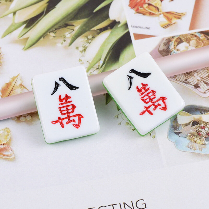 Série mahjong adesivos de geladeira, adesivos de geladeira multi-cor, fazer uma fortuna, 80,000 adesivos de quadro negro bonito