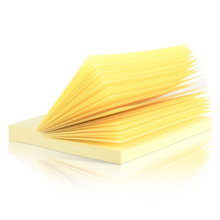 Deli 7156 76 * 76mm Pad Notes Sticky Note 4 Colors Ahesive Memo Pads Office School Stationery 12 Package / Box