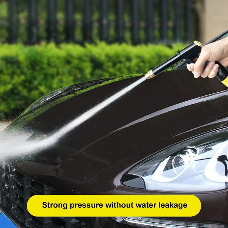 Portable High-pressure Water Gun For Cleaning Car Wash Machine Garden Watering Hose Nozzle Sprinkler Foam Water Gun Car Gadgets
