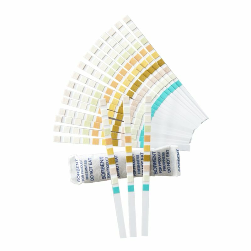 100 Strips URS-10T Urinalysis Reagent Strips 10 Parameters Urine Test Strip Leukocytes, Nitrite, Urobilinogen, Protein, pH, Bloo