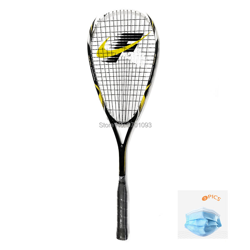 SPEEDMINTON Offizielle Carbon Squash Schläger Tennisschläger Racquete De Squash Ausbildung Sport Graphit Acce
