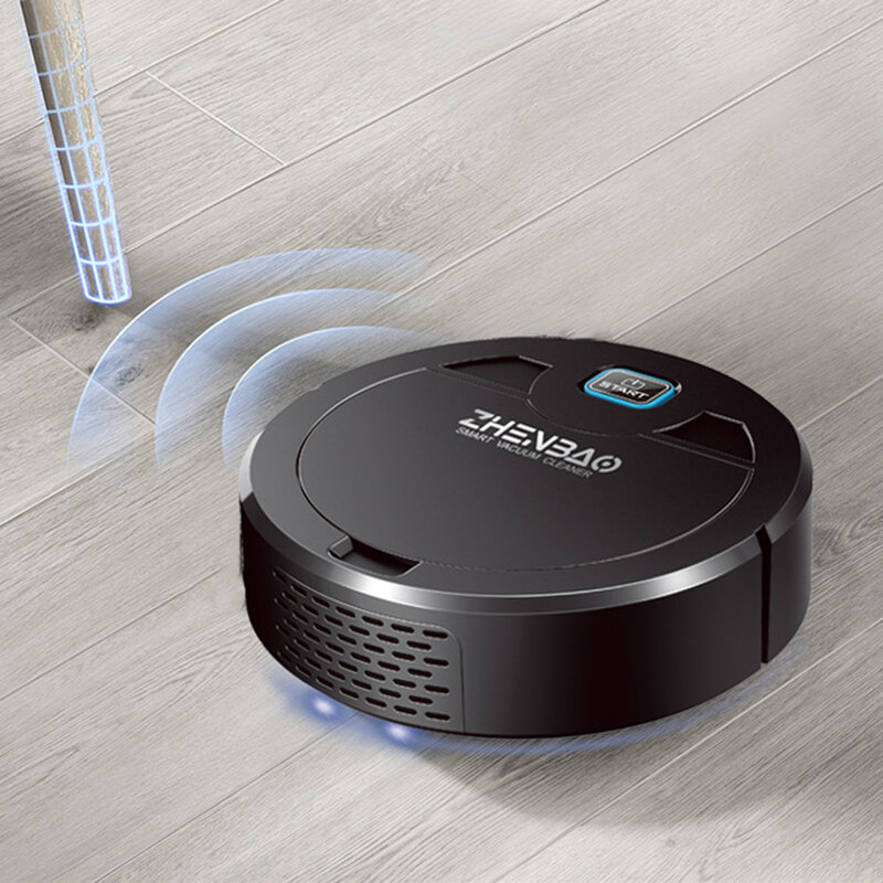 지능형 바닥 청소 로봇 진공 청소기, 스마트 홈 자동 먼지 USB 충전식