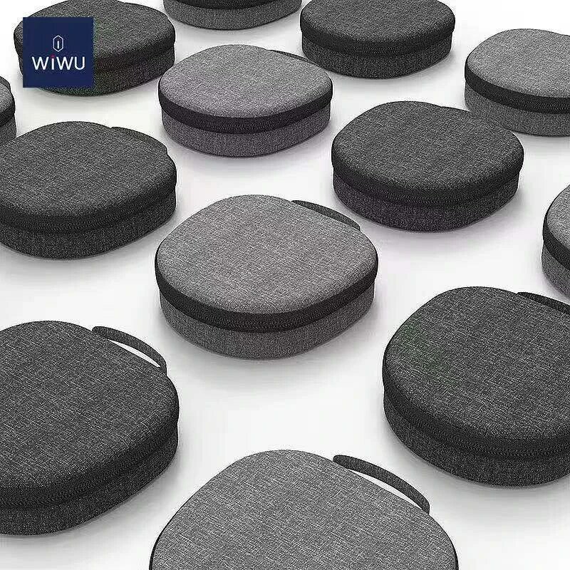 WIWU – étui intelligent pour Airpods Max EVA, coque rigide, étanche, déconnexion automatique, connexion Bluetooth, organisateur de câbles portables