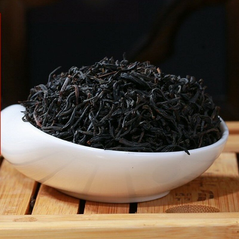 Chiński Zhengshanxiaozhong Zheng Shan Xiao Zhong czarna herbata Lapsang Souchong 250g wysokiej jakości zielone jedzenie