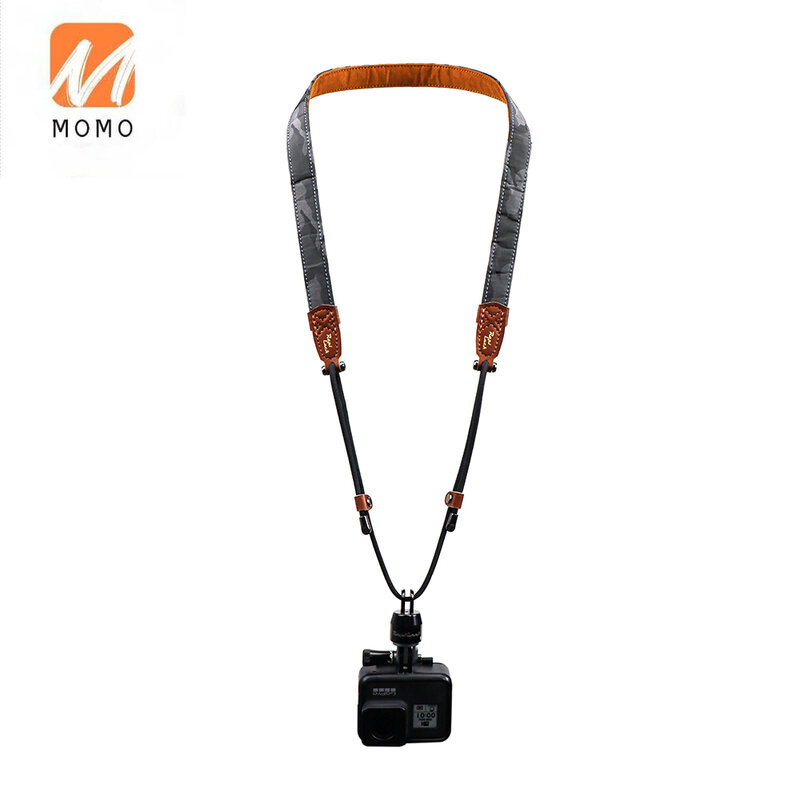 Accessori per fotocamere con cinturino per la riduzione della pressione per attrezzatura per il metodo di installazione della fascia per collo rimovibile rapida