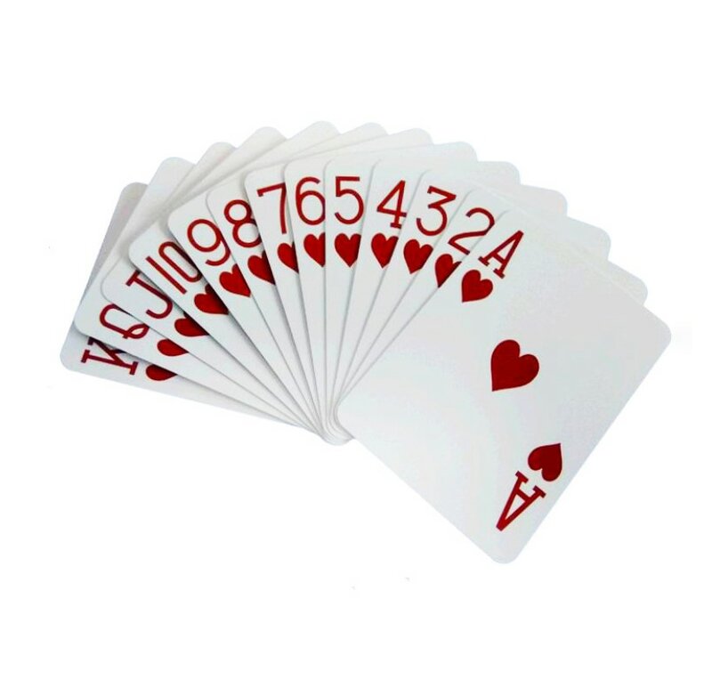 Carta da gioco RFID carta da gioco in plastica intelligente chip RF PVC magic board game card RFID poker HF 13.56MHz