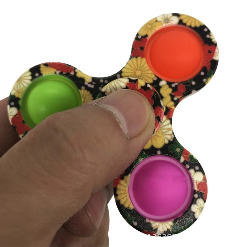 Silikon Zappeln Spielzeug Einfach zu Tragen Stress und Angst Relief Handheld Spielzeug 2021 Neue Bubblefidget Squeezesensory Push-Blase Spielzeug