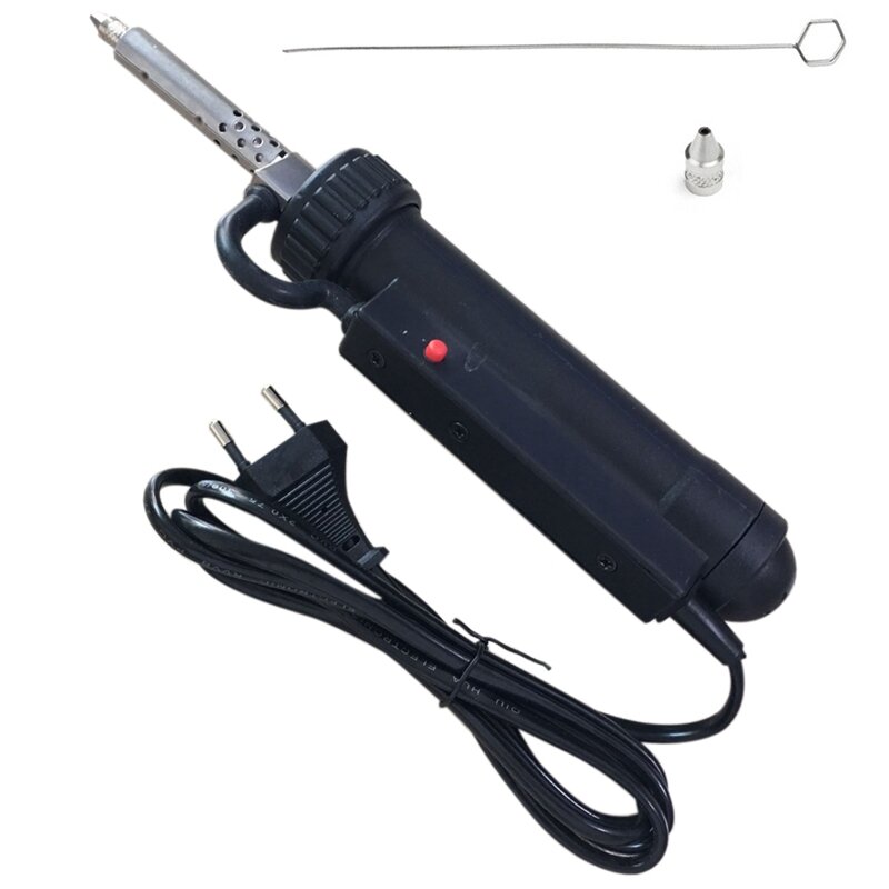30W 220V Electric Vacuum Solder Sucker Iron Tool/Desoldering Pump /Repair Tool,Eu Plug