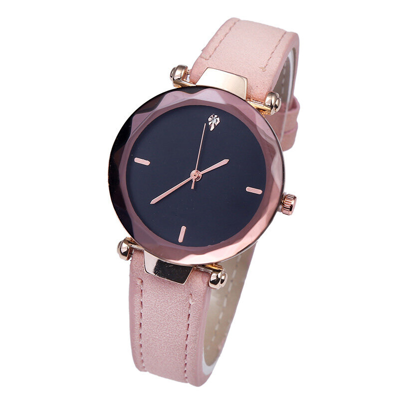 Reloj de pulsera de cuarzo para mujer, reloj de pulsera femenino, informal, de cristal, 8O95, 2020