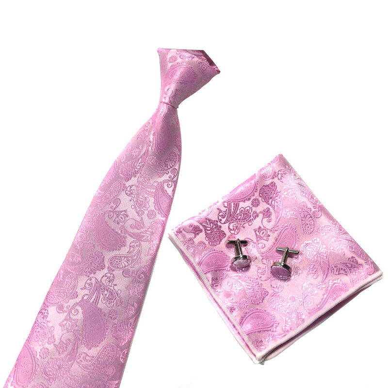Corbata de hilo de poliéster para hombre, pañuelo cuadrado, informal, portátil, práctico, ligero, para fiesta, boda, Cosplay, Vintage