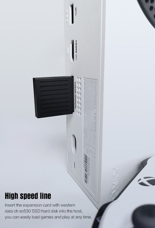 Caja de conversión externa para Xbox Series X | S Drive-NVMe SSD M.2, almacenamiento de disco duro, funda reemplazable para Xbox Series S X