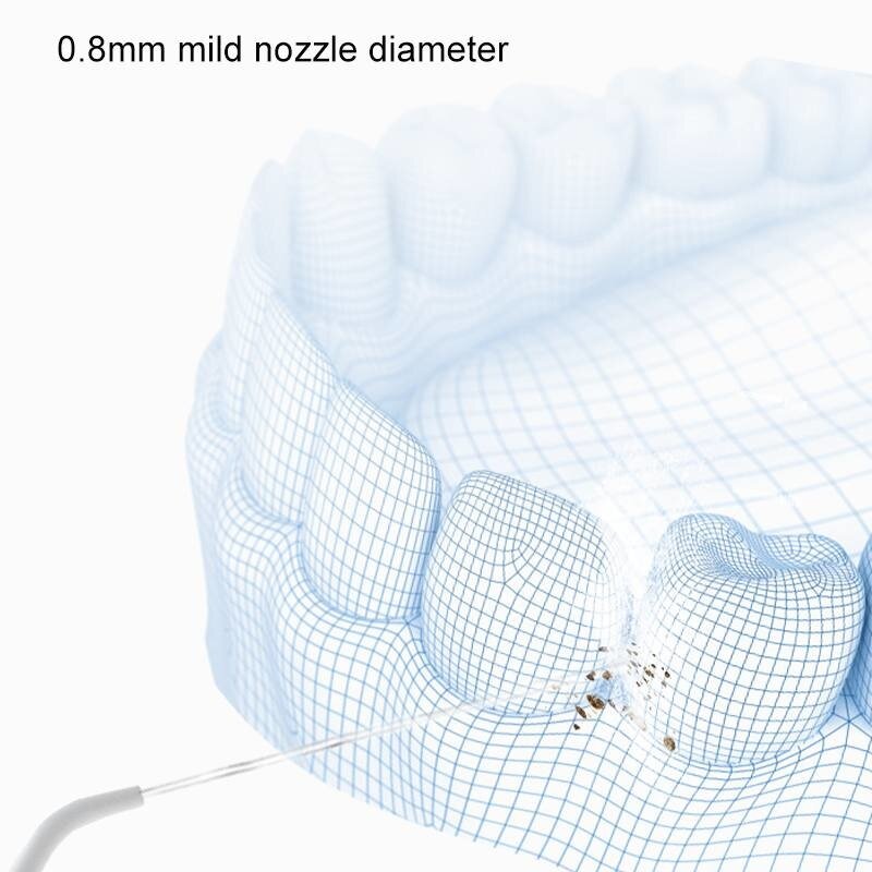 280ml Flosser per acqua senza cordone per denti irrigatore orale elettrico getto d'acqua dentale portatile detergente per denti impermeabile ricaricabile