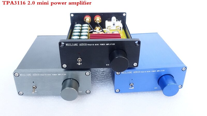Weiliang audio tpa3116 2,0 klasse d mini digitaler leistungs verstärker maximale ausgangs leistung 50w * 2