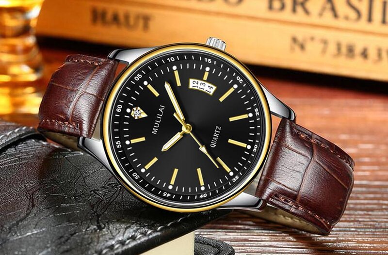 Luksusowy złoty zegarek męski zegarek męski biznes luksusowy zegarek ze stali nierdzewnej dla mężczyzn wojskowy sport relogio masculino reloj hombre