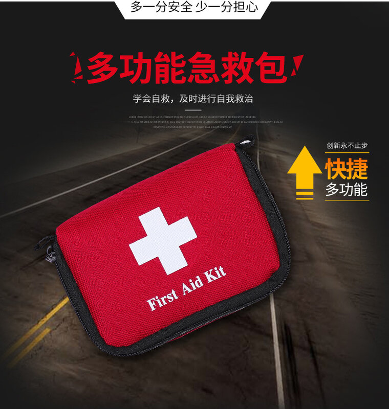 Kit médical d'urgence Portable, 11 pièces, Mini Kit de premiers soins pour famille, Sport, voyage, maison, voiture, extérieur
