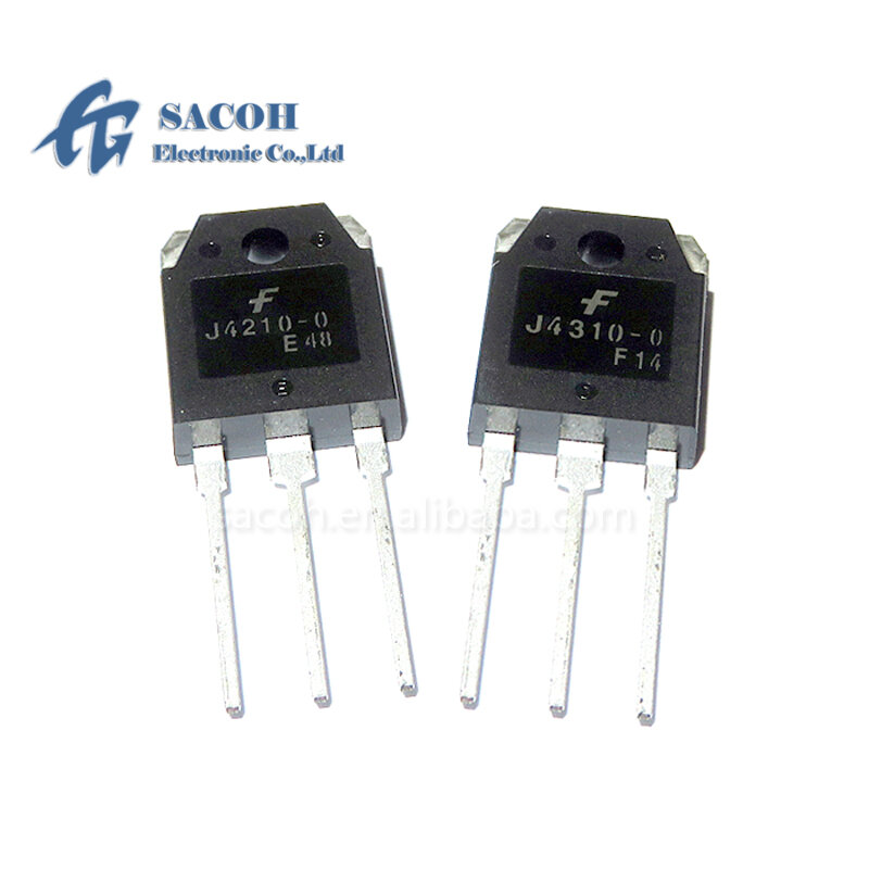 5 paires (10 pièces) de transistors en silicium, nouveaux