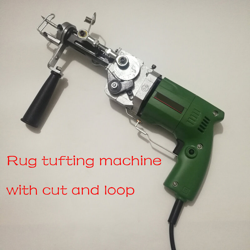 ZQ-II elektryczny dywan tufting maszyna gobeliny ścienne ręcznie tufting pistolet z cięcia i pętli