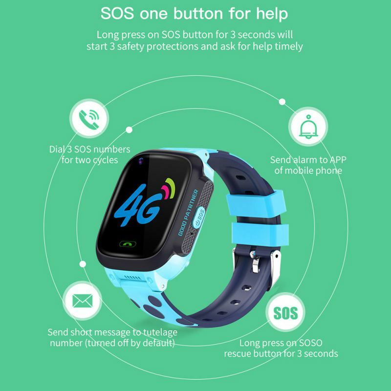 Y95 เด็กสมาร์ทนาฬิกาโทรวิดีโอ GPS + wifi + LBS Tracker โทรศัพท์ 4G นาฬิกาข้อมือ Smartwatch หญิงเด็กวันเกิดของขวัญ