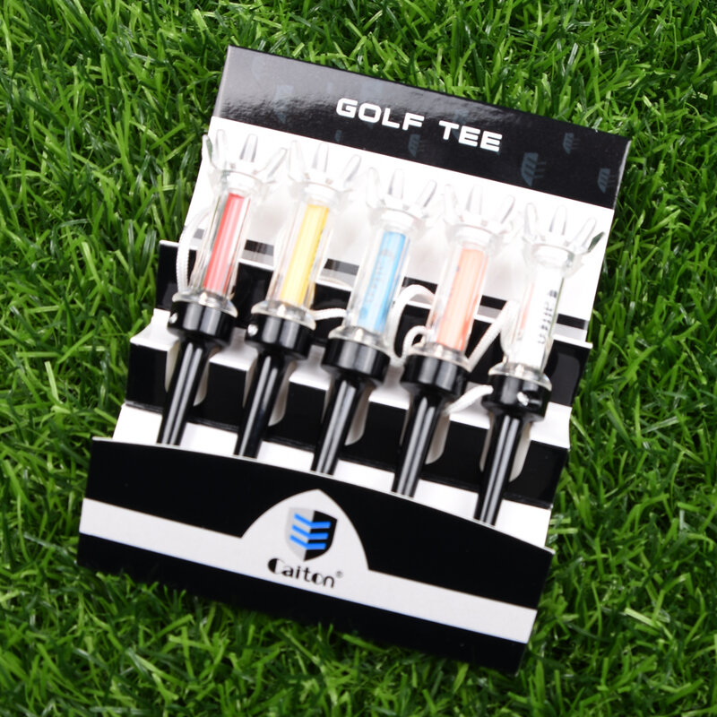 79mm/90mm 5 sztuk Golf piłka treningowa Tee magnetyczny Step Down uchwyt na piłkę golfową Tees Golf Tees akcesoria Golf Tees odkryty