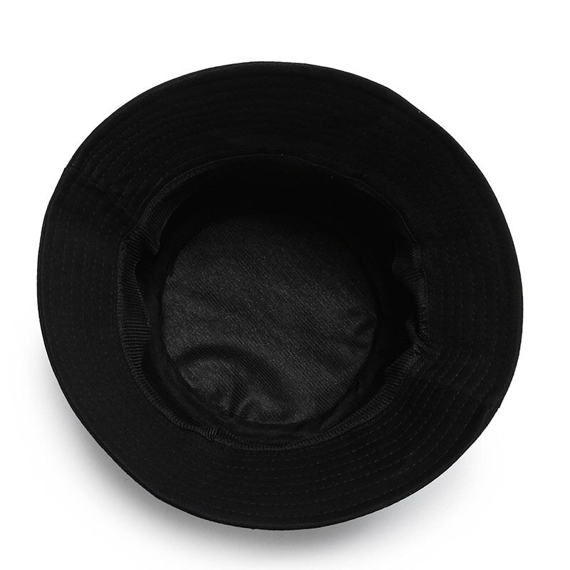 Cor sólida Chapéu de Balde Cap Compactáveis Reversível Simples Pescador Chapéu de Sol para Mulheres Dos Homens de Proteção UV Chapéus de Sol