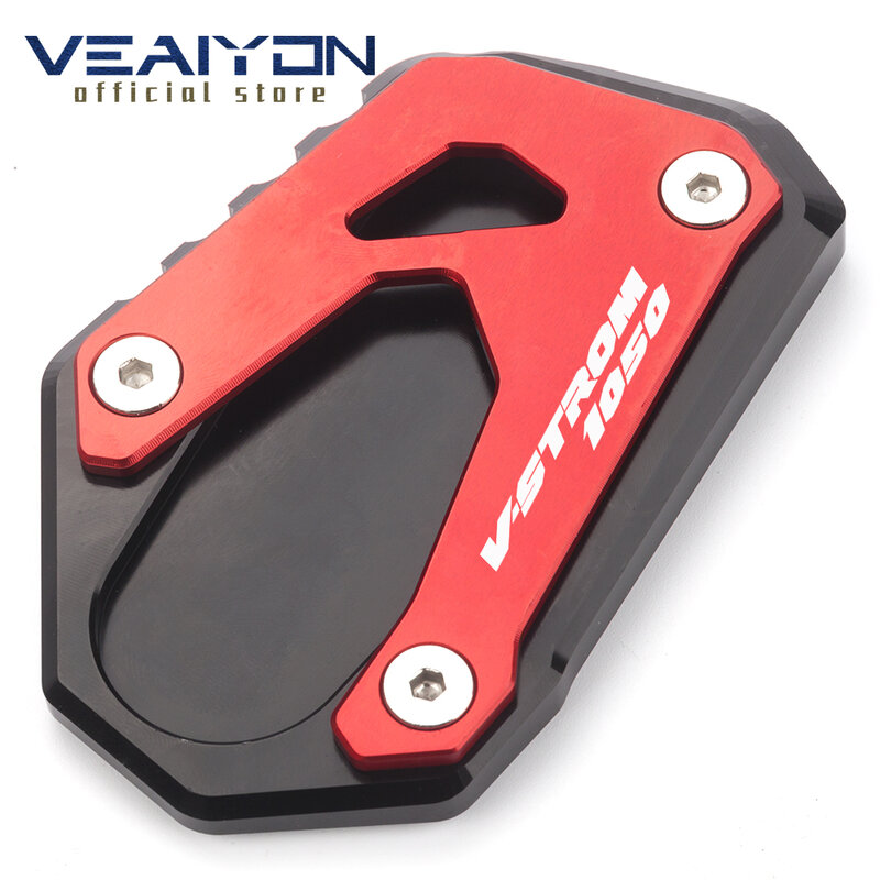 For SUZUKI V-STROM 1050 VSTROM 1050 V strom 1050 2019 2020 2021 Motorcycle Kickstand Foot Side Stand Extension Pad Support Plate