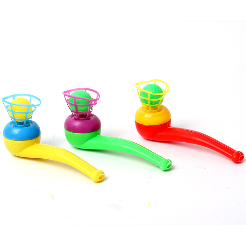 Childhood Nostalgic Blowing Music Plastic Suspension Ball Blowing Machine Magic Floating Ball Children's Baby Classic Toys