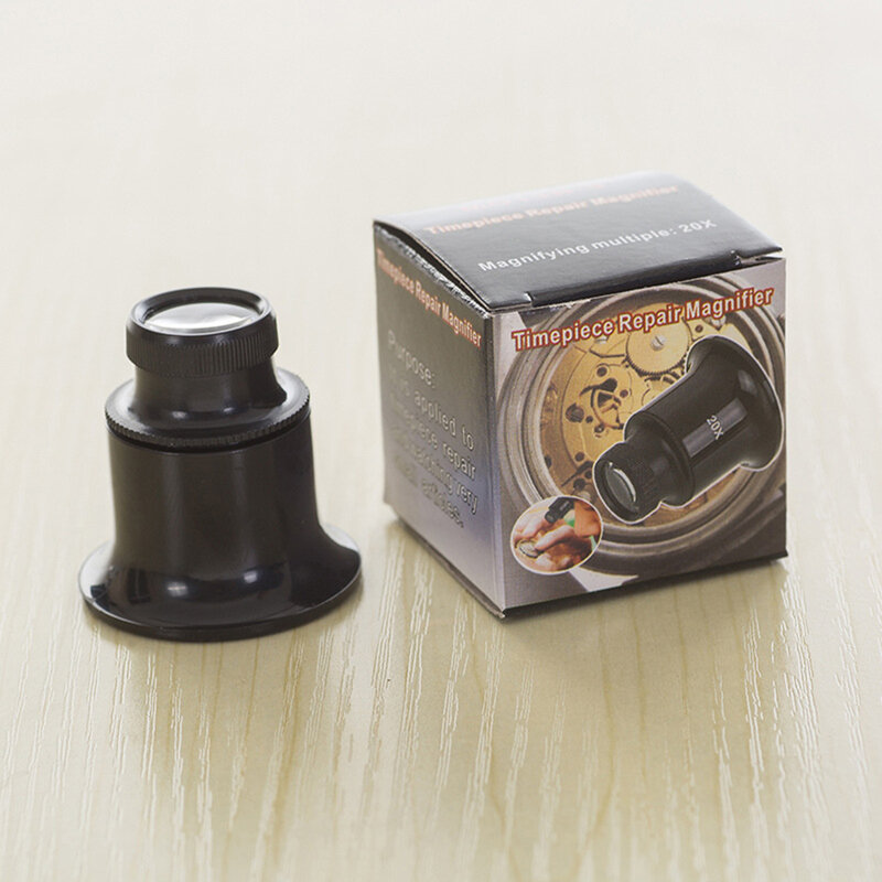 3X 5X 10X 15X 20X gioielliere orologio lente d'ingrandimento strumento lente d'ingrandimento monoculare portatile lente d'ingrandimento per lente d'ingrandimento Len orologiai