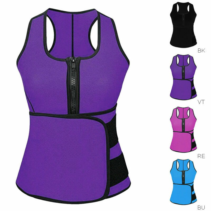 S-4XL Body Shaper Men&Women Plus Size Waist Trainer Shapewear Vest Workout Neoprene Slim Sweat Slimming Belt XXXXL XXXL XXL XL L