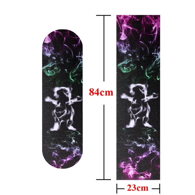 2021 Ewin 9*33 pollici impermeabile durevole Skateboard Grip Tape Longboard Tape autoadesivo Skateboard nastro antiscivolo