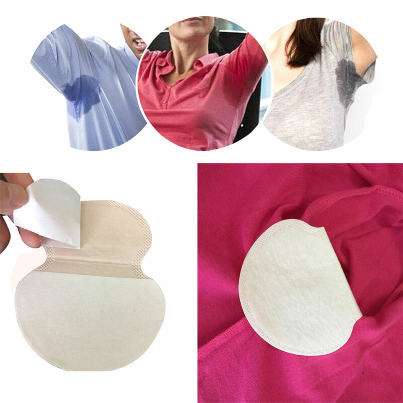 30 pièces unisexe aisselles absorbant la sueur Gurd Pad aisselles transpiration anti-transpirant déodorant sueur Absorption pâte