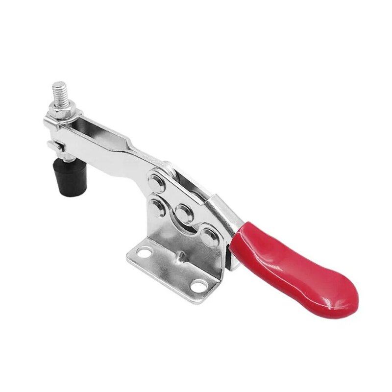 2/4 Stks/set Rode Toggle Clamp GH-201B 100Kg Quick Release Tool Horizontale Klemmen Hand Nieuwe Heavy Duty Tooling accessoire