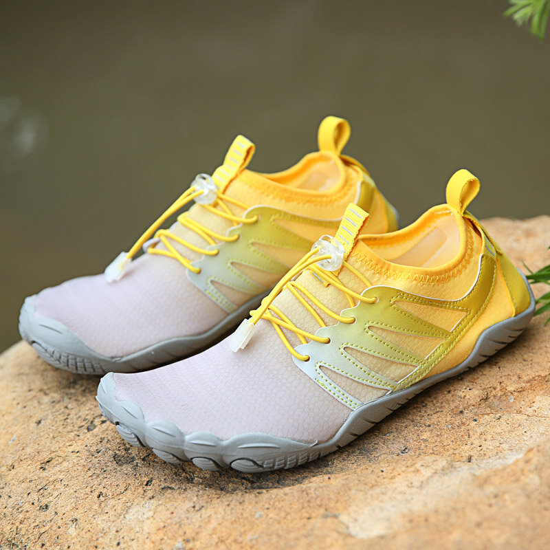 Letnie szybkoschnące buty z palcami męskie odkryte buty trekkingowe rzeczne wielofunkcyjne oddychające buty do pływania na plaży Unisex