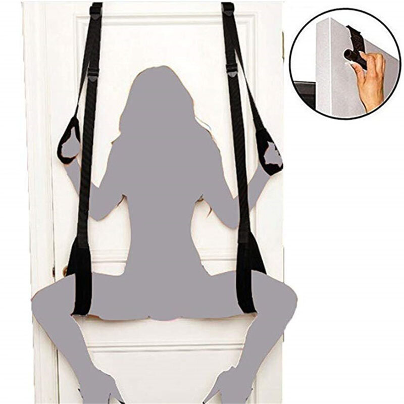 Sex Erotic Toys Goods Tool For Couples Sex Swing Soft Sex Furniture Fetish Bandage Love Adult Game Chairs Hanging Door Swing