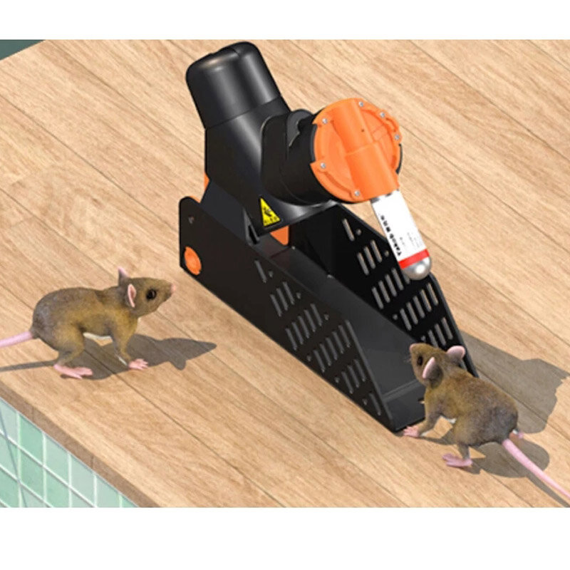 HOTSALE الذكية التلقائي الفئران الإنسانية و مصيدة فئران عدة الجرذ متعددة الصيد فخ آلة CO2 اسطوانات إنسانية غير سامة