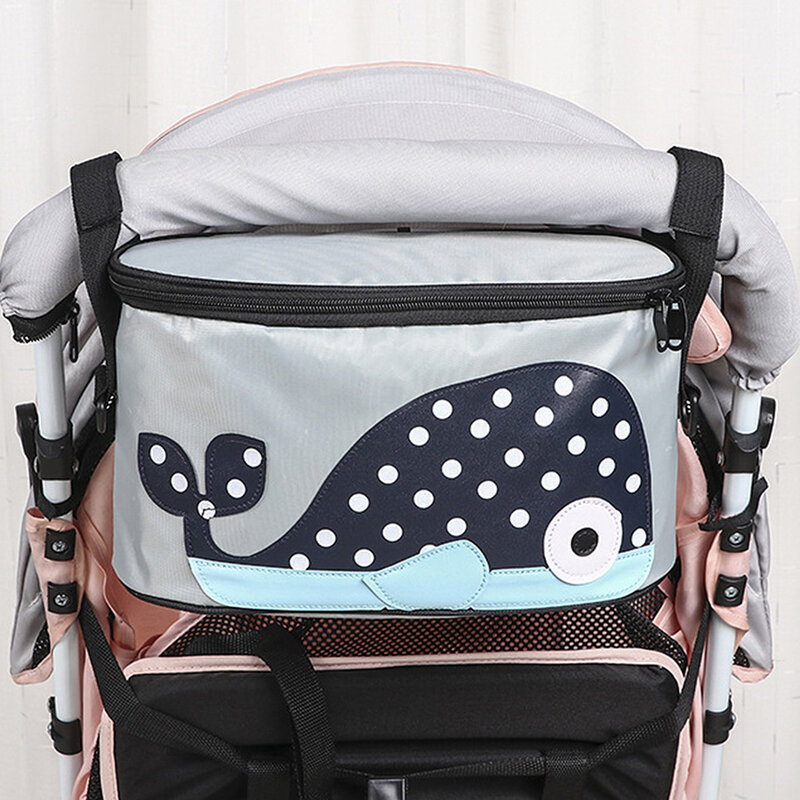 Diaper bag Cartoon Baby Stroller Bag Organizer Bag Nappy Diaper Bags Carriage Buggy Pram Cart Basket Hook Stroller Accessories