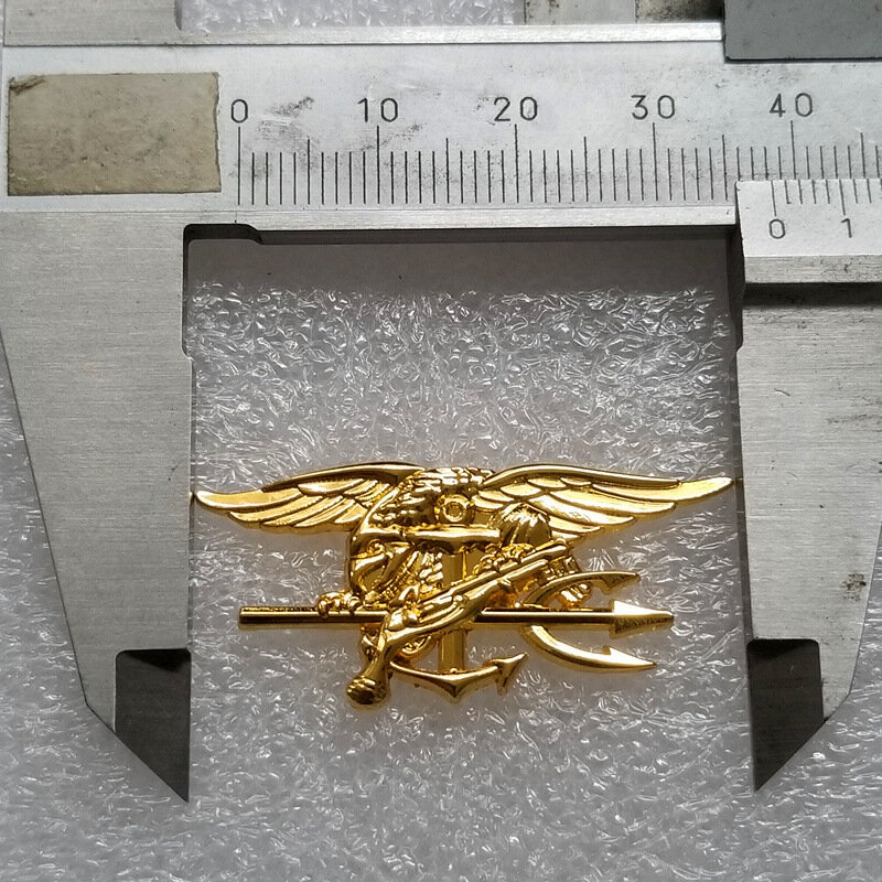 กัปตัน U.S. Navy Seal โรงเรียนทั่วไป Rank Shoulder Badge หมวก Badge Collar Pilot Brother เหรียญ Badge Badge Collection