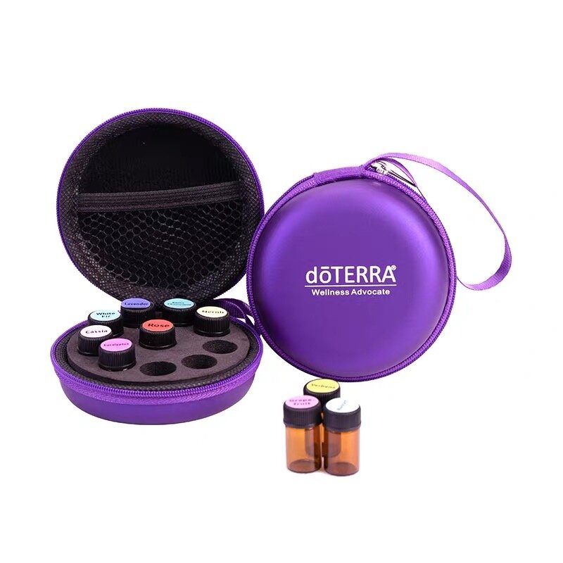 Essential Oil Case for DoTERRA Carrying Storage Bag 1-3ML Essential Oil Travel Storage Bag Portable Perfume Hanging Organizer