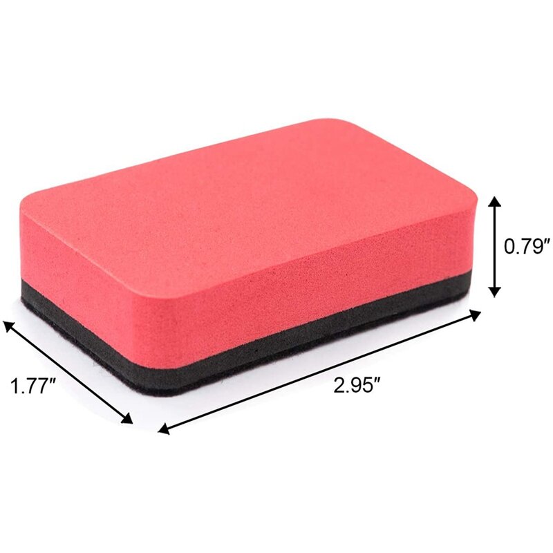 36 Pack tablica magnetyczna Dry Eraser tablica Cleaner Board Wiper do domowego biura w klasie, 4 kolory