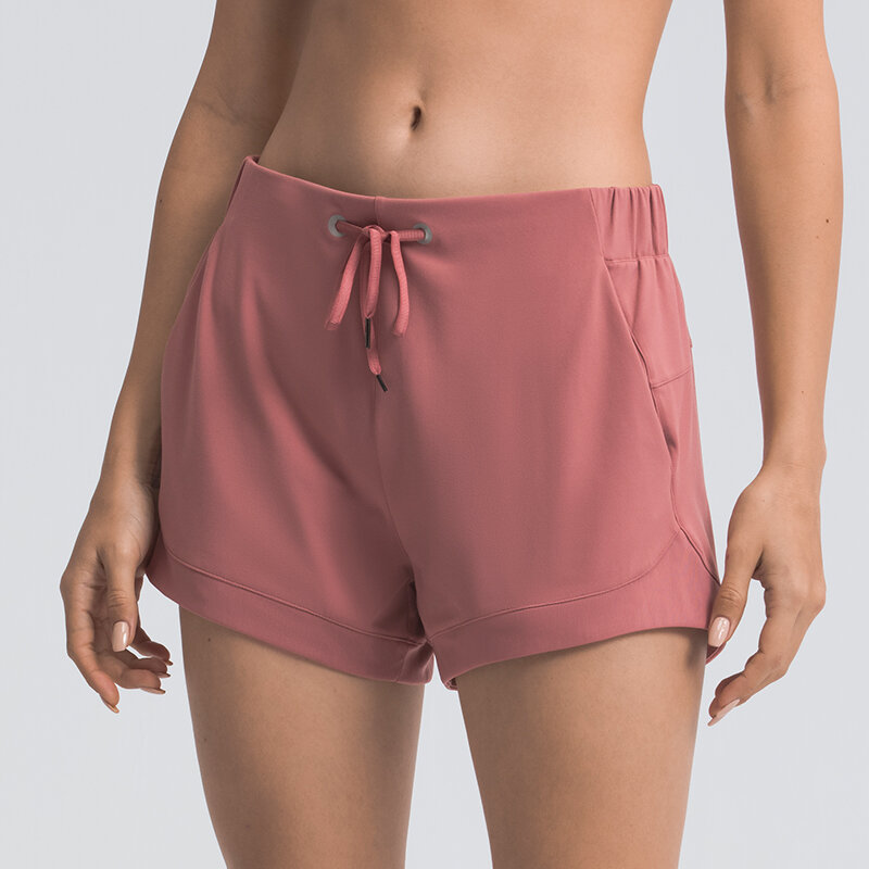 YOUNDBIO-pantalones cortos de Yoga para mujer, Shorts informales de LICRA de alta calidad para gimnasio, correr, Fitness, a la moda, 2021