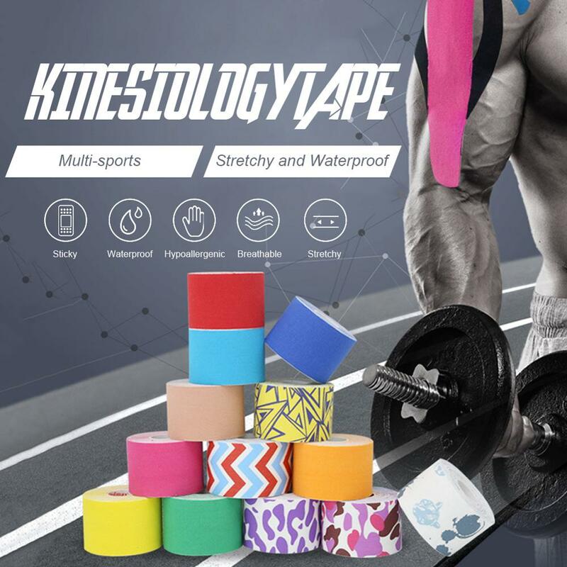 Sports Tape Elastic Muscle Band Elastic Body Entanglement Belt To Reduce Muscle Pain Waterproof Sports Recovery Sports Belt Tied