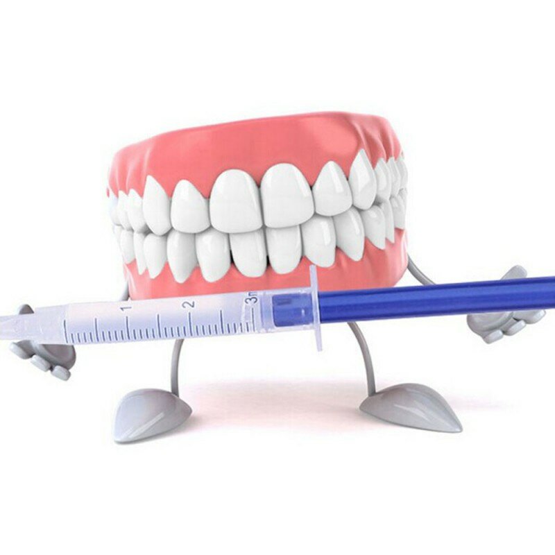 20/10 pezzi di Gel sbiancante dentale Kit Gel sbiancante dentale denti luminosi sbiancamento attrezzature dentali con luci a LED all'ingrosso