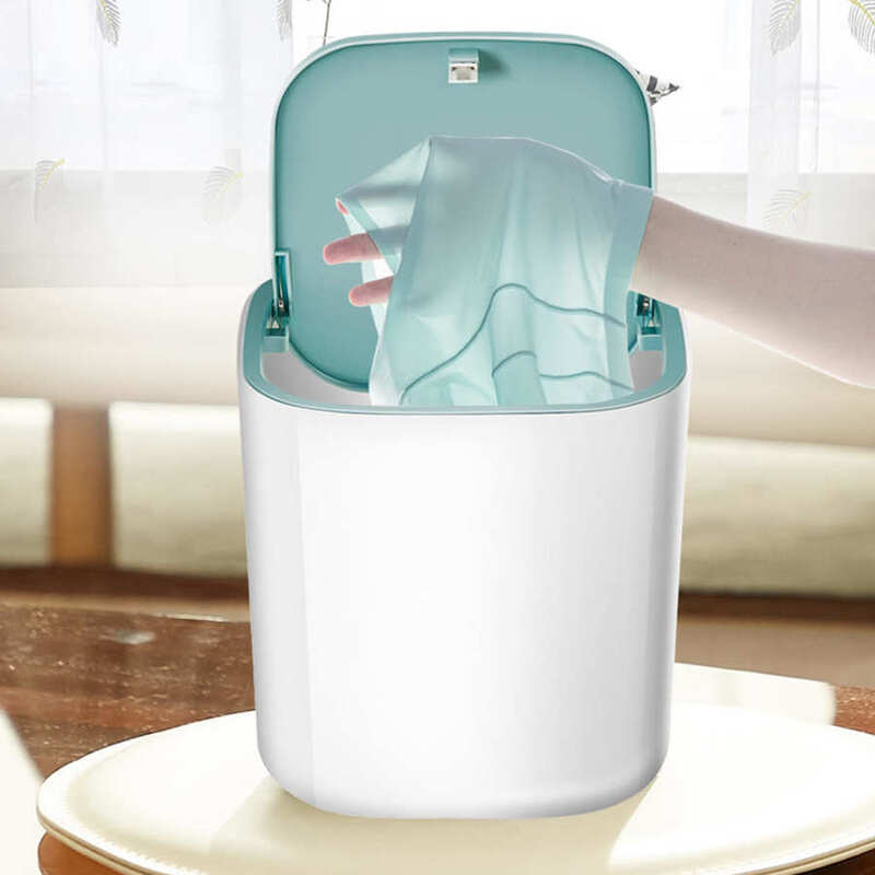 Machine à laver Portable 3,8 l, lavage de table, alimenté par USB, pour sous-vêtements, voyages, appareils ménagers