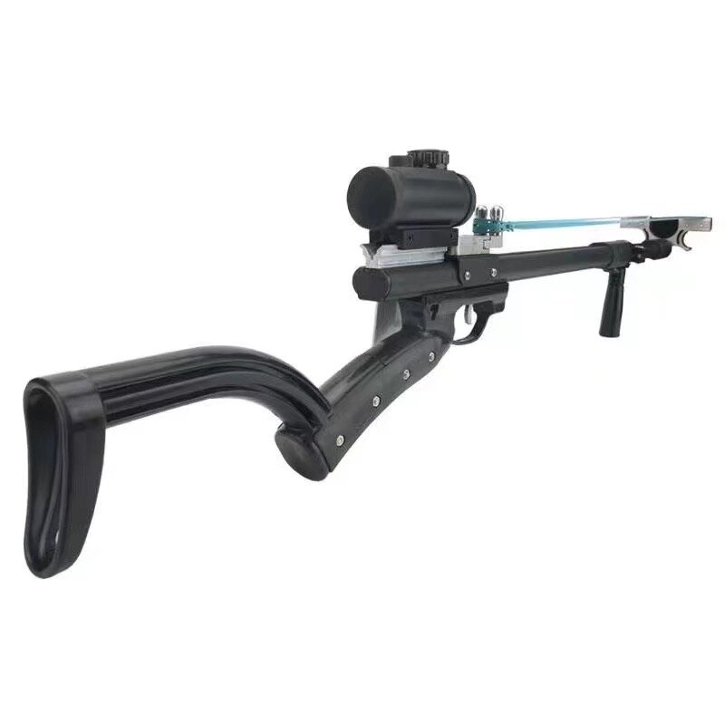 New panther Hunting Slingshot Rifle Precision Shooting Retractable Folding Catapult Powerful Stainless Slingshot